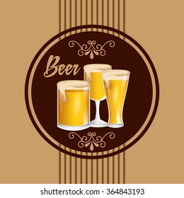 cold beer design 