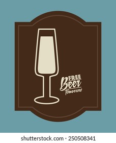 cold beer design, vector illustration eps10 graphic 