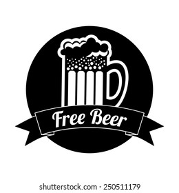 cold beer design, vector illustration eps10 graphic 