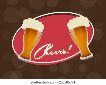 cold beer design, vector illustration eps10 graphic 