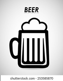 cold beer design, vector illustration eps10 graphic 