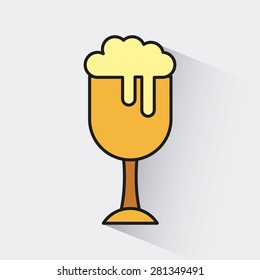 cold beer design, vector illustration eps10 graphic 