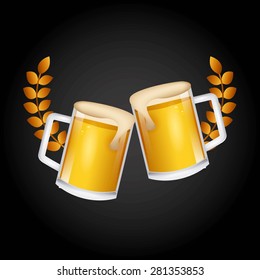 cold beer design, vector illustration eps10 graphic 