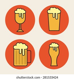 cold beer design, vector illustration eps10 graphic 