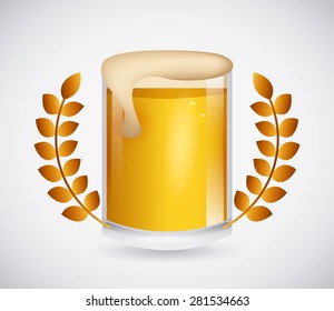 cold beer design, vector illustration eps10 graphic 
