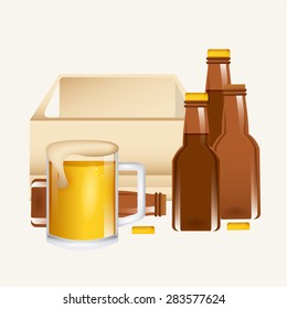 cold beer design, vector illustration eps10 graphic 