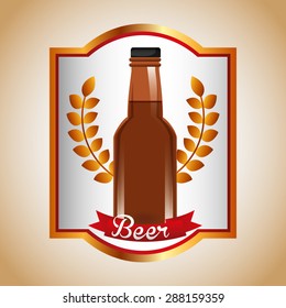 cold beer design, vector illustration eps10 graphic 