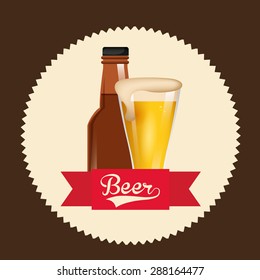 cold beer design, vector illustration eps10 graphic 