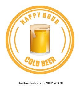 cold beer design, vector illustration eps10 graphic 