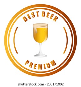 cold beer design, vector illustration eps10 graphic 