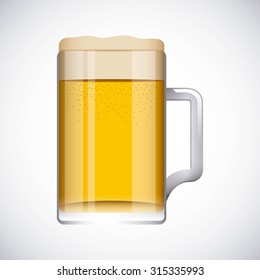 cold beer design, vector illustration eps10 graphic 