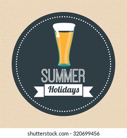 cold beer design, vector illustration eps10 graphic 