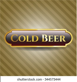 Cold Beer golden badge