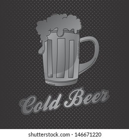 cold beer metal theme