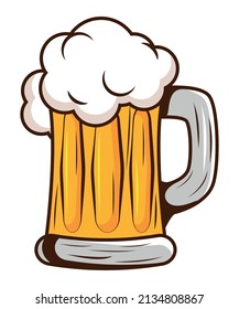cold beer mug drink icon