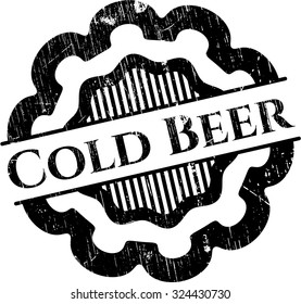 Cold Beer rubber texture