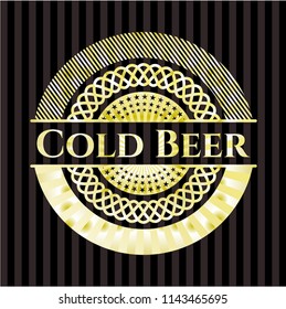 Cold Beer shiny badge