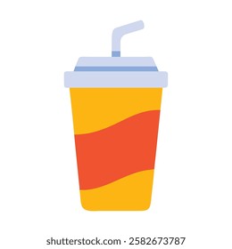 A cold beverage cup representing summer refreshments at a water park