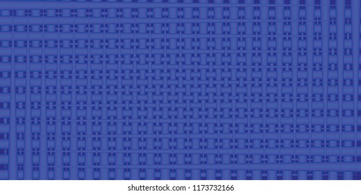 Cold, blue background of intertwined rays. Substrate for text. Vector graphics. Design.