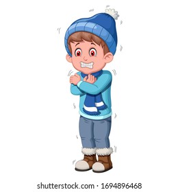 Cold Day Cartoon Images, Stock Photos & Vectors | Shutterstock