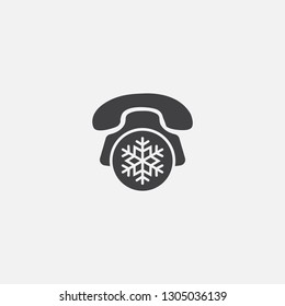 Cold Calling base icon. Simple sign illustration. Cold Calling symbol design. Can be used for web, print and mobile