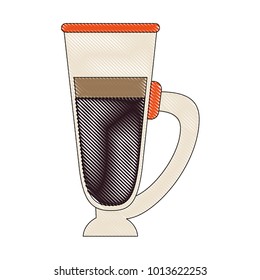 Cold coffee cup