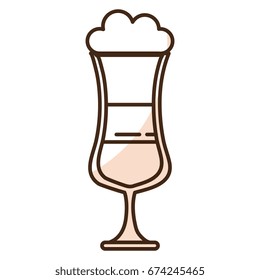 cold coffee cup isolated icon