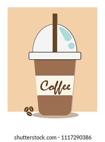 Cold coffee, cold drink