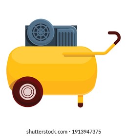 Cold compressor icon. Cartoon of cold compressor vector icon for web design isolated on white background