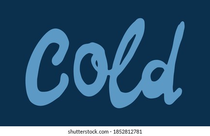 Ilustración de doodles fríos. Tipografía dibujada a mano aislada en fondo blanco. Temporada de invierno, celebración de Navidad