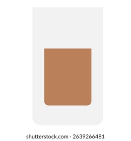 Cold Drink in Glass Icon for Summer Hydration