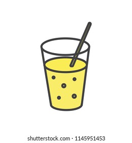 Cold drink icon