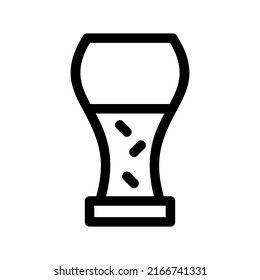 cold drink icon or logo isolated sign symbol vector illustration - high quality black style vector icons
