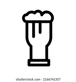 cold drink icon or logo isolated sign symbol vector illustration - high quality black style vector icons

