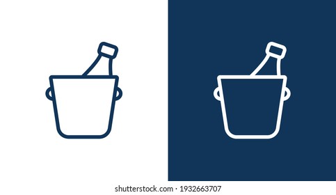 Cold drink outline icon illustration isolated vector sign symbol
