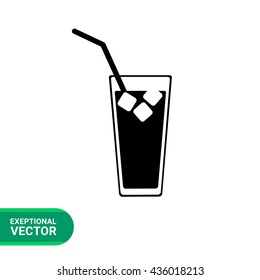 Cold drink simple icon