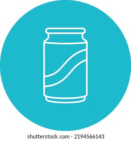 Icono vector Drink frío. Se puede usar para imprimir, móviles y aplicaciones web.