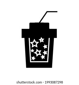 cold drink vector type icon
