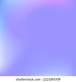 Cold Fluid Liquid Indigo Calm unscharfe Textur. Lavendel rosafarbene, dynamische Lichtkurve, Farbverlauf-Hintergrund. Unscharfe Pastellwasserfarbe Himmel Swirl Gradient Mesh. Wavy Sunrise Sunset Blue Violet Hintergrund.