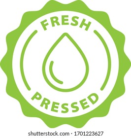 cold fresh pressed outline icon