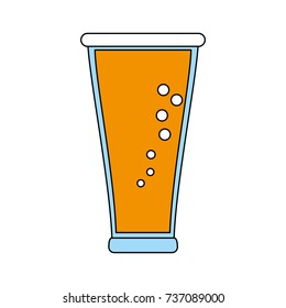 Cold glass beer