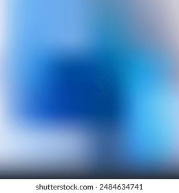 Cold Gradient Background Green-Blue, Cyan-Purple, And Teal Hues. Cold Green And Blue Gradient Background, Graded And Pastel. Teal Aqua Iridescent Gradient For Instagram Story Banners.
