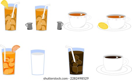 Cold and hot drink set