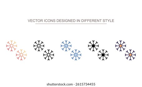 Cold icon design with white background stock illustration