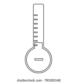 Cold icon. Outline illustration of cold vector icon for web