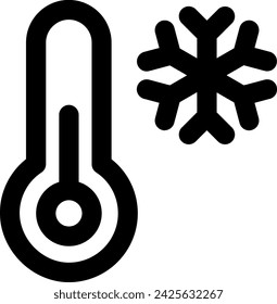 cold icon vector illustration asset element
