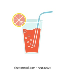 Cold juice drink