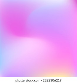 Cold Light Colorful Fluid Smooth Surface. Bright Pastel Water Sky Multicolor Wallpaper. Liquid Color Curve Wavy Neon Swirl Gradient Mesh. Vibrant Blurred Pink Dynamic Vivid Gradient Backdrop.