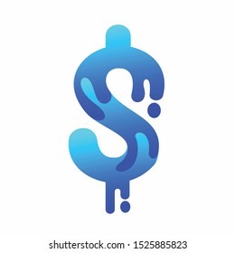 Cold money logo design concept