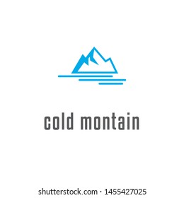 Cold Montain Logo Design vector Template